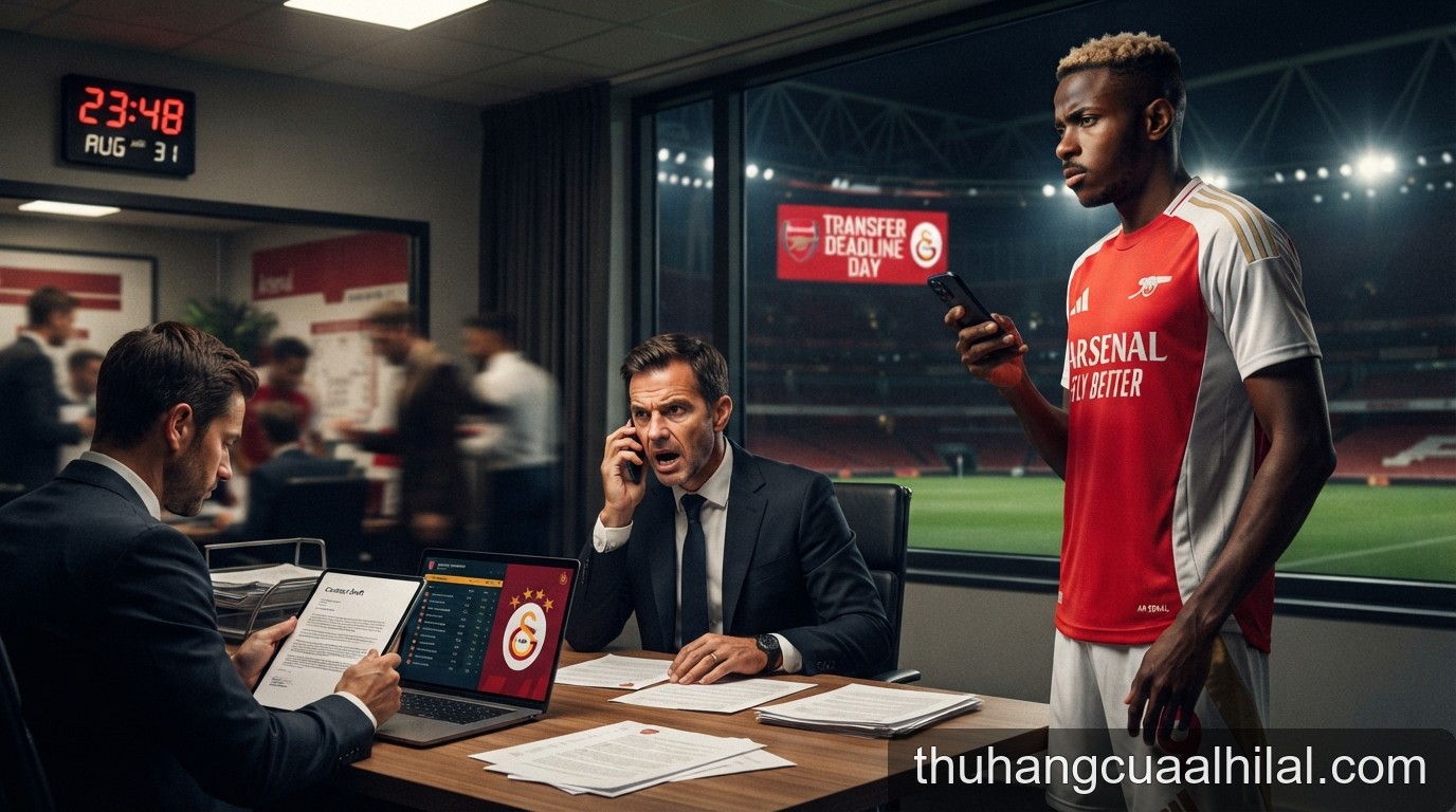 Chuyển nhượng hè 2026: Arsenal chạy đua thời gian để chốt 'đại bác' Osimhen